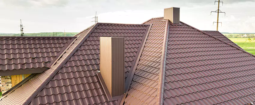 Residential Chimney Flashing Restoration in New Milford, NJ