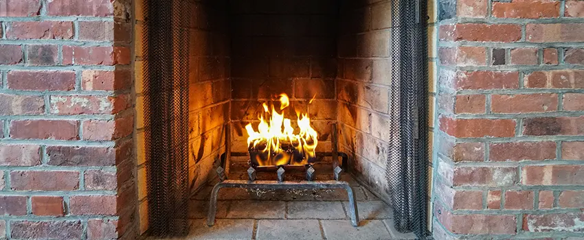 Repairing Damaged Fireplace Tiles in New Milford, New Jersey