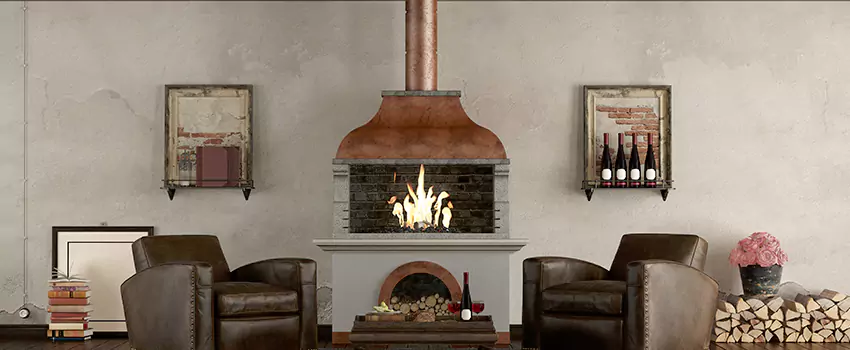 Thelin Hearth Products Providence Pellet Insert Fireplace Installation in New Milford, NJ