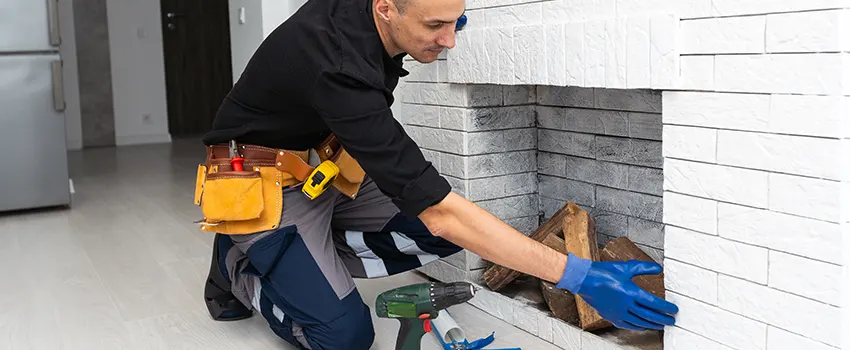 Fireplace Damaged Damper Frame Repair Services in New Milford, New Jersey