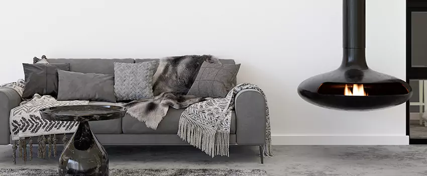 Circular Hanging Fireplace Installation Services in New Milford, NJ