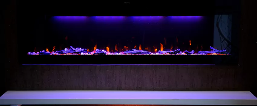 Dynamic Flame Color Fireplace Installation in New Milford, NJ